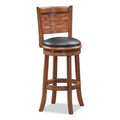 Swivel Bar Stool in Brush Oak Q95231