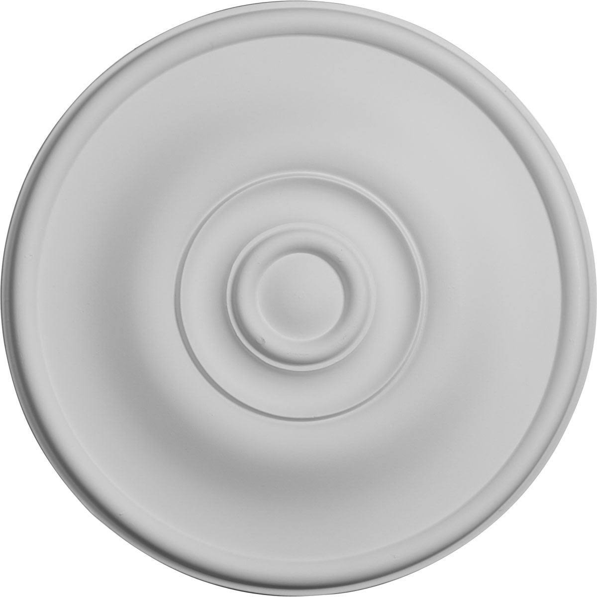 11 3/4x22OD x 3/8x22P Hand-Painted Flash Copper Ceiling Medallion F211