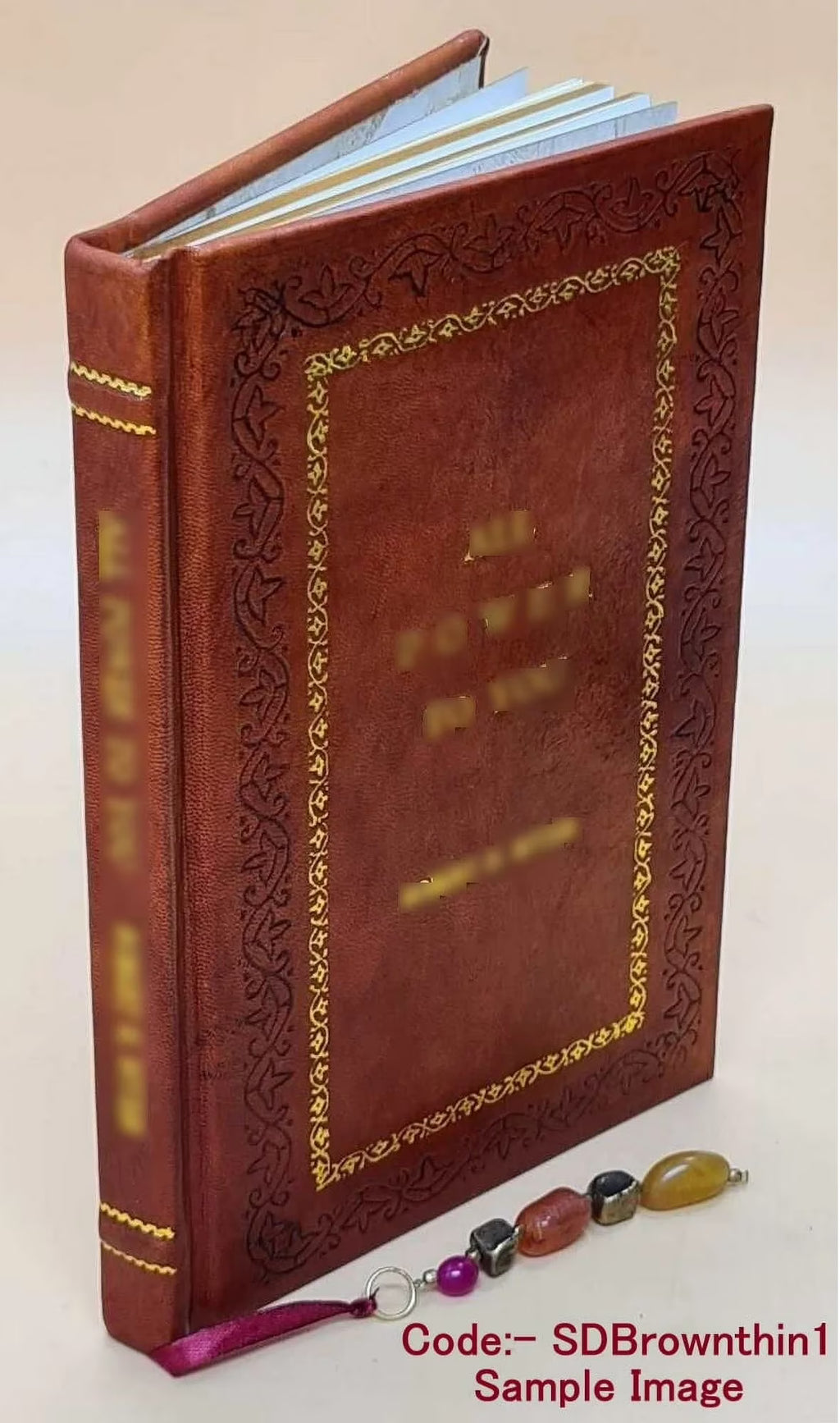 Premium Leather Bound Book T9502