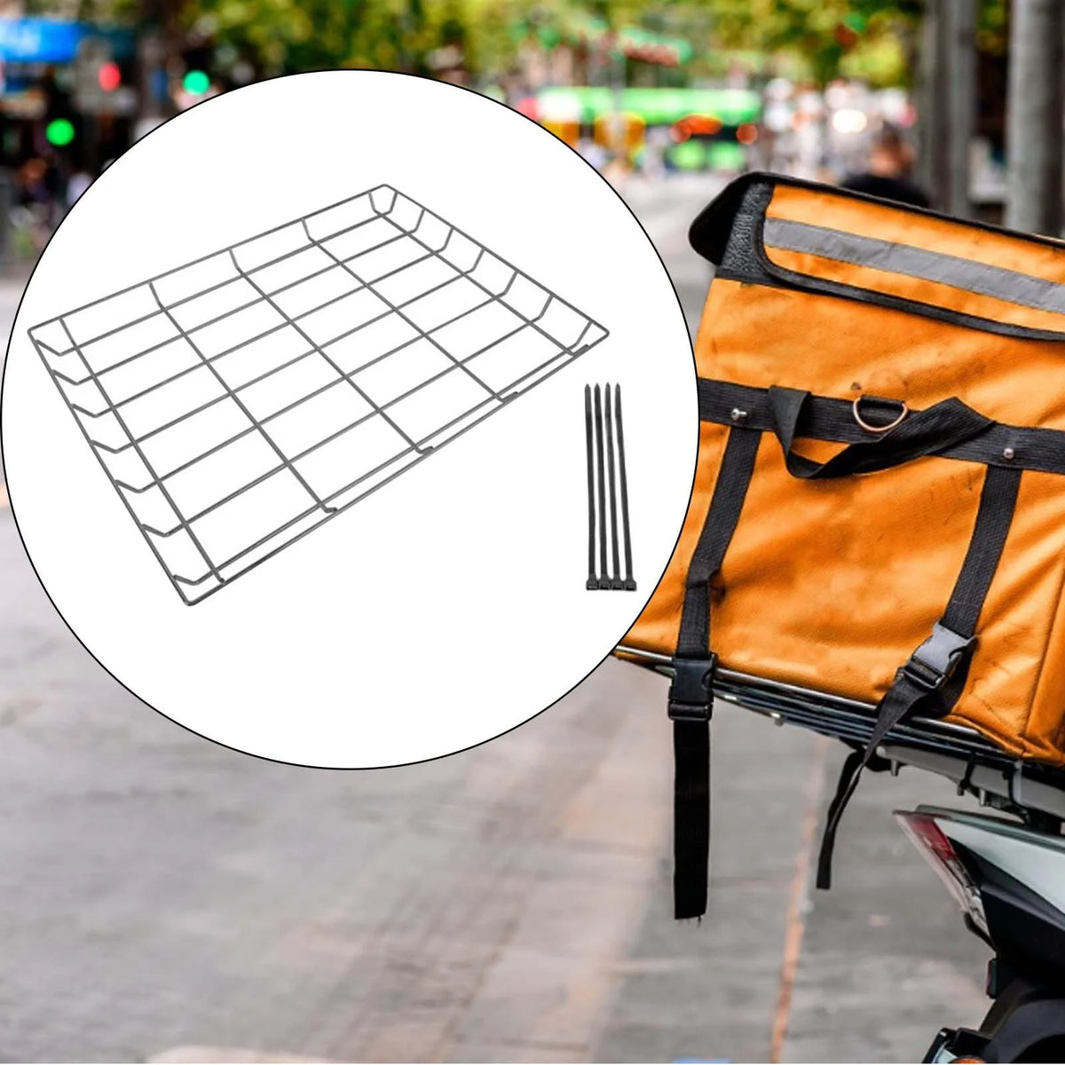 Cargo Rack for Road Bikes 52cm x 42cm R371