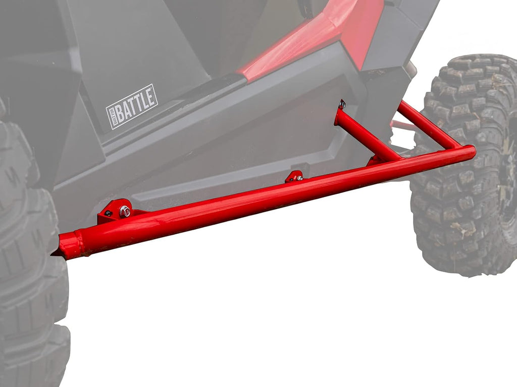 Red Nerf Bars / Rock Sliders / Tree Kickers for Polaris RZR XP 1000 X808491