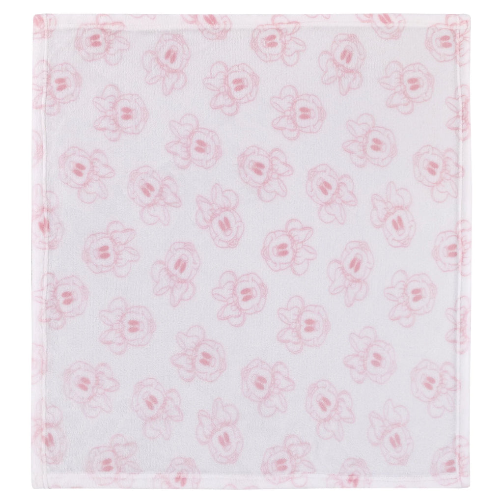 Pink 3-Piece Crib Bedding Set U70831