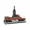 Log Skidder with Crates on 20ft Log Car E8489