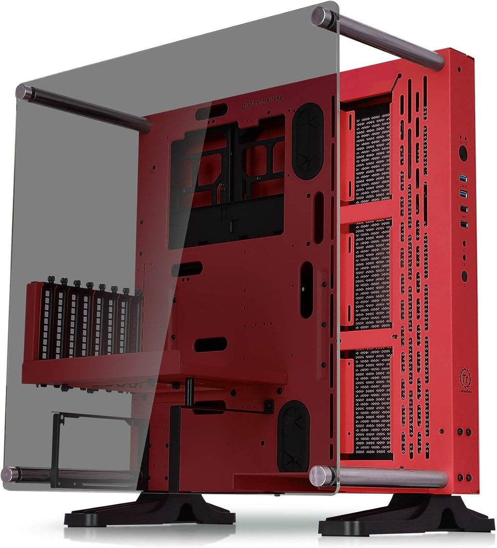 Black ATX Mid Tower Open Frame Computer Case U58806