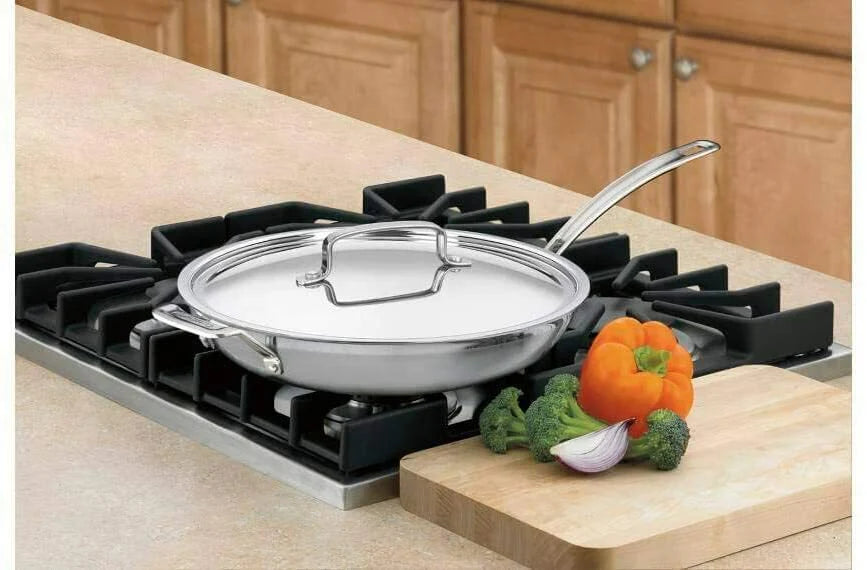 3-ply Skillet 12'' with Lid V2969