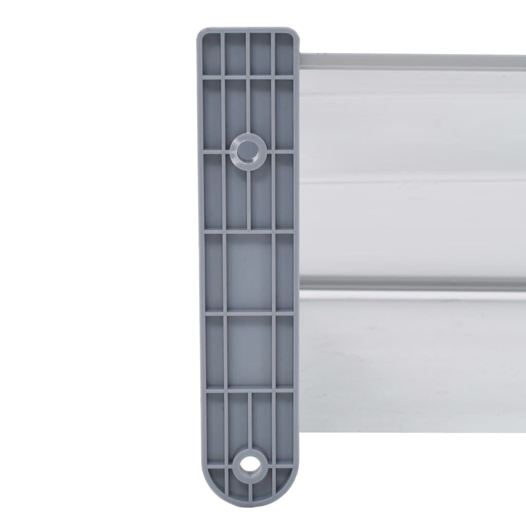 Door Canopy Window Awning Front Door Patio Cover Polycarbonate Transparent Sheets Porch Sun Shade Shelter Overhead Door Canopy 118.1in x 39.4in K360435