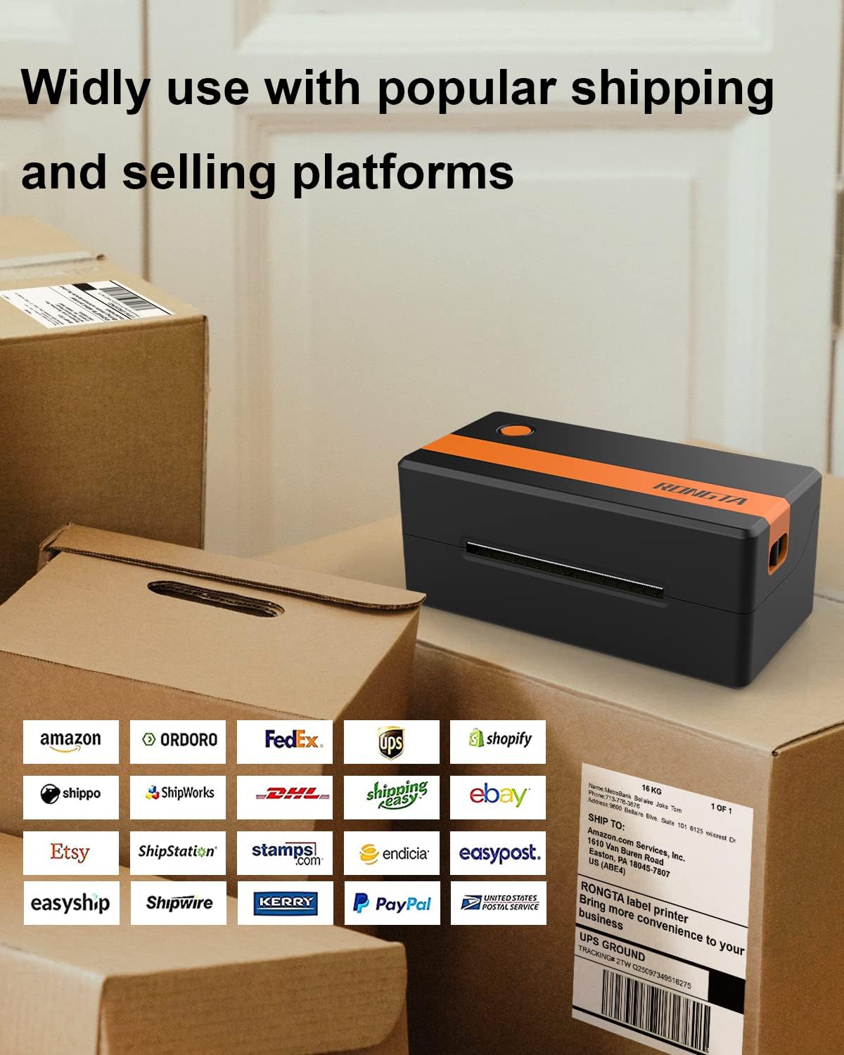 Thermal Label Printer F109