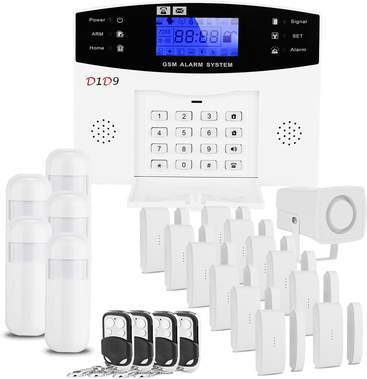 Wireless Home Alarm System for House Security W9983