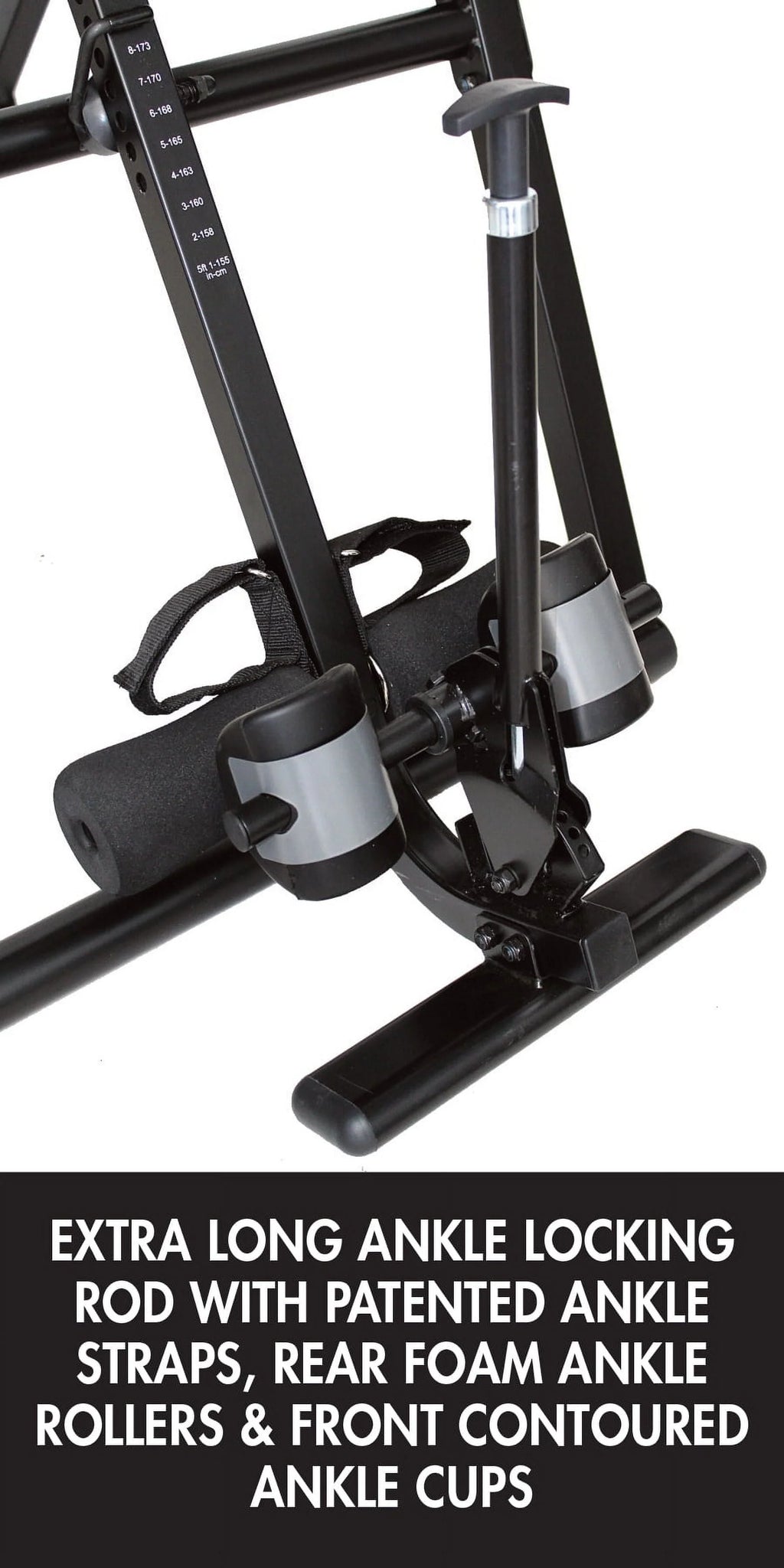 Blue Heat and Vibration Massage Inversion Table G201327