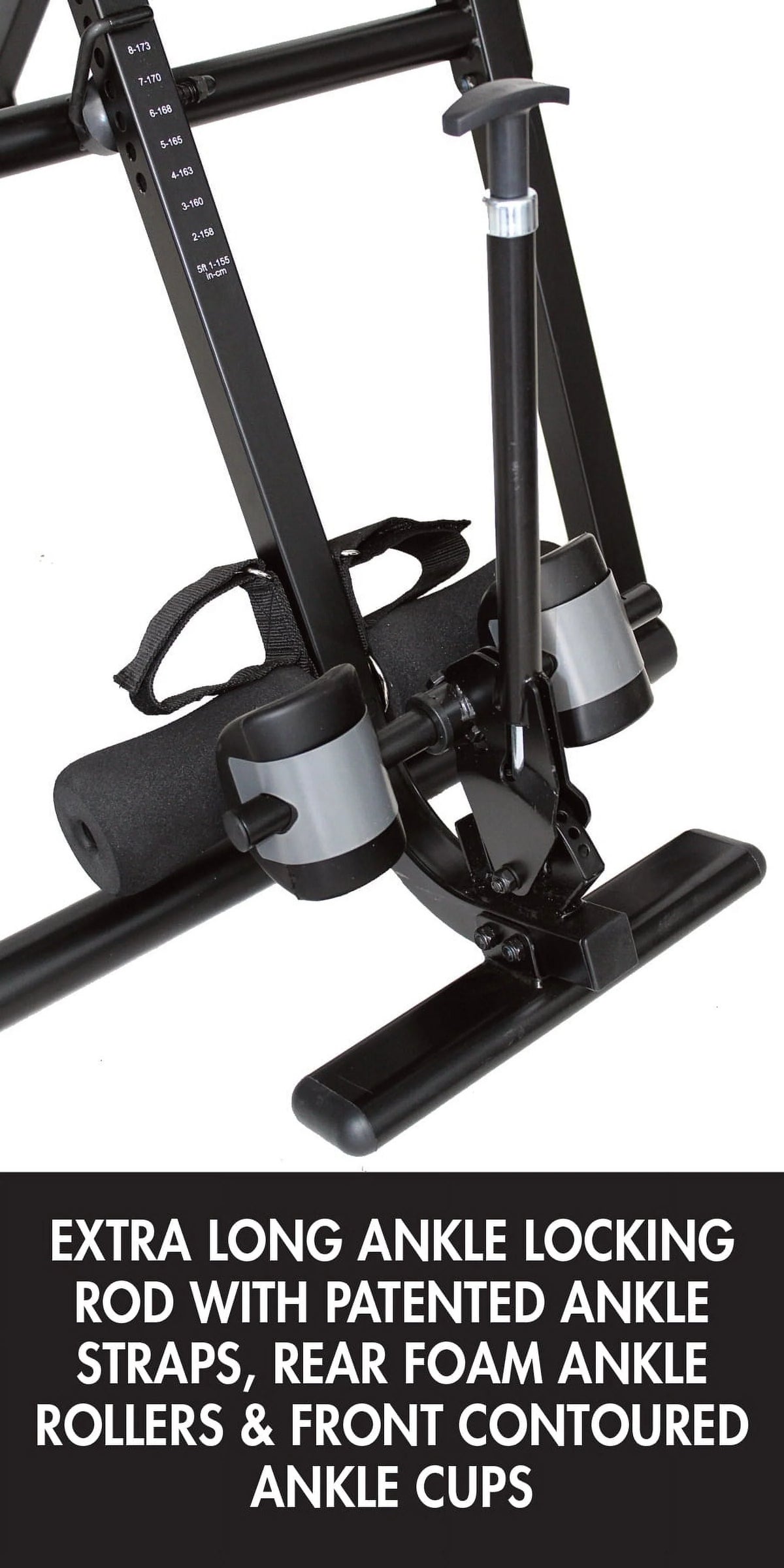 Blue Heat and Vibration Massage Inversion Table G201327