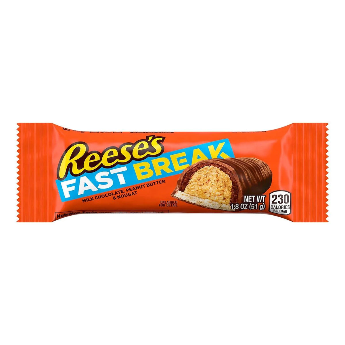 Peanut Butter Nougat Candy Bars 1.8 oz 10 Pack S2006
