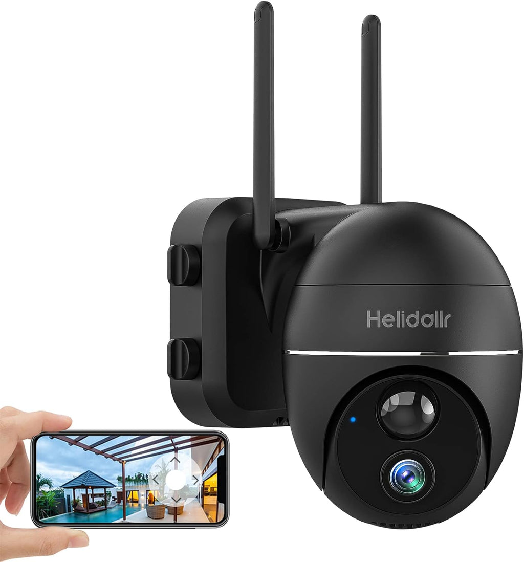 Outdoor Security Camera with Solar Panel V2295