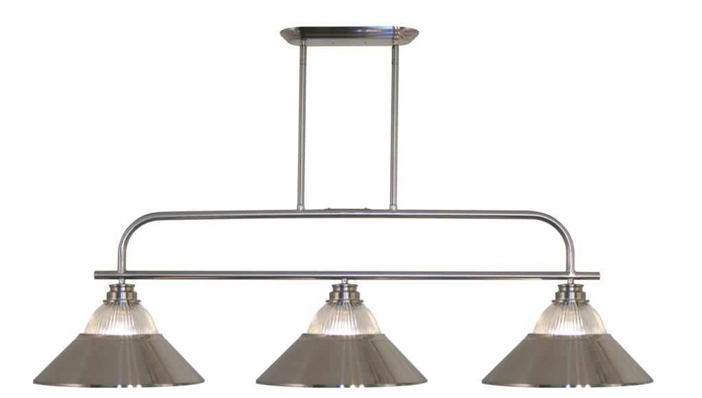 3-Light Island/Billiard Brushed Nickel Q97353