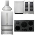 36 Induction Cooktop, Range Hood, Refrigerator, Dishwasher, Wine Cooler L8746