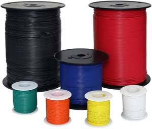 Blue 14 Gauge 2500 ft Hookup Wire G534