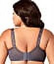 Grey Full Coverage Underwire Bra J397