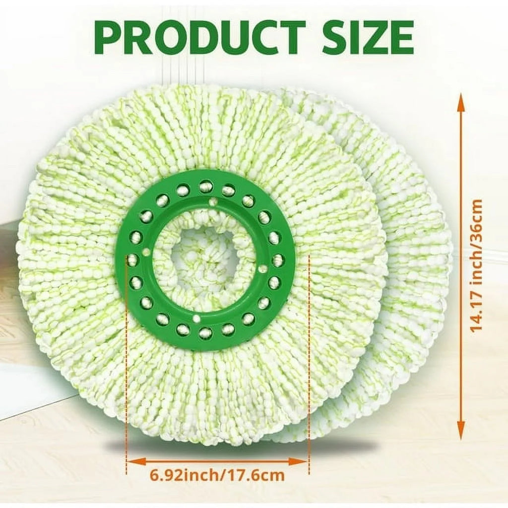 3-Pack Microfiber Washable Replacement Mop Head S142