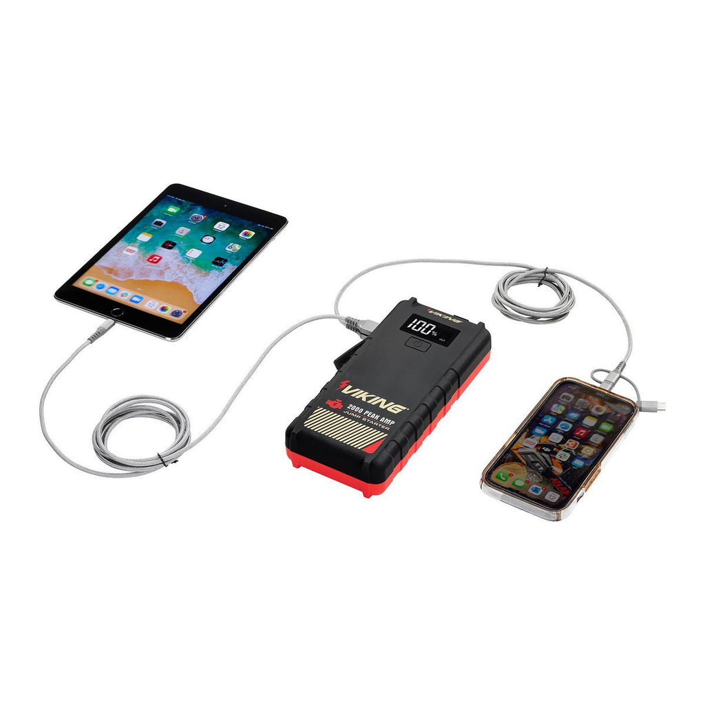 Lithium-Ion Jump Starter and Power Bank W197