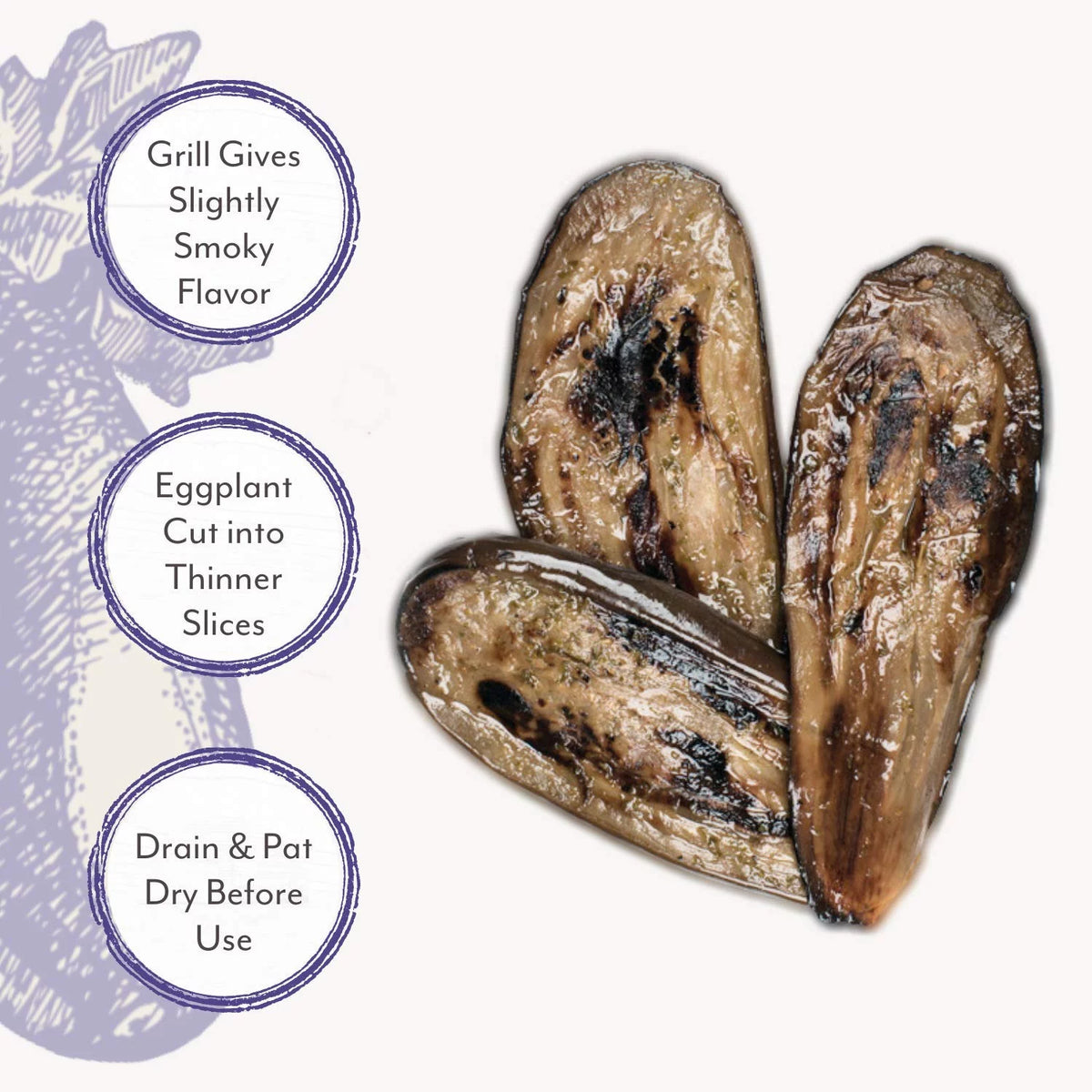 Grilled Eggplant Marinated In Oil, 63.5-Ounce Package I847980
