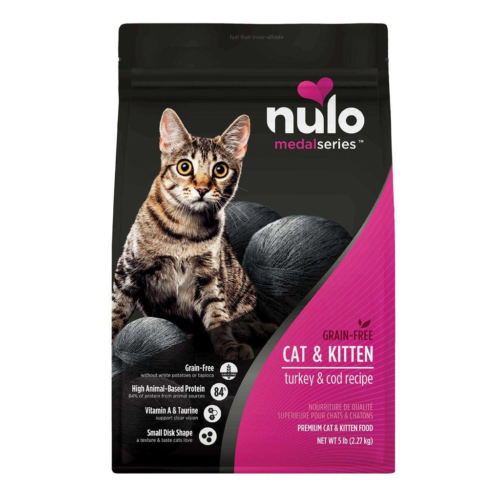 Grain-Free Turkey & Cod Dry Cat & Kitten Food Q9635