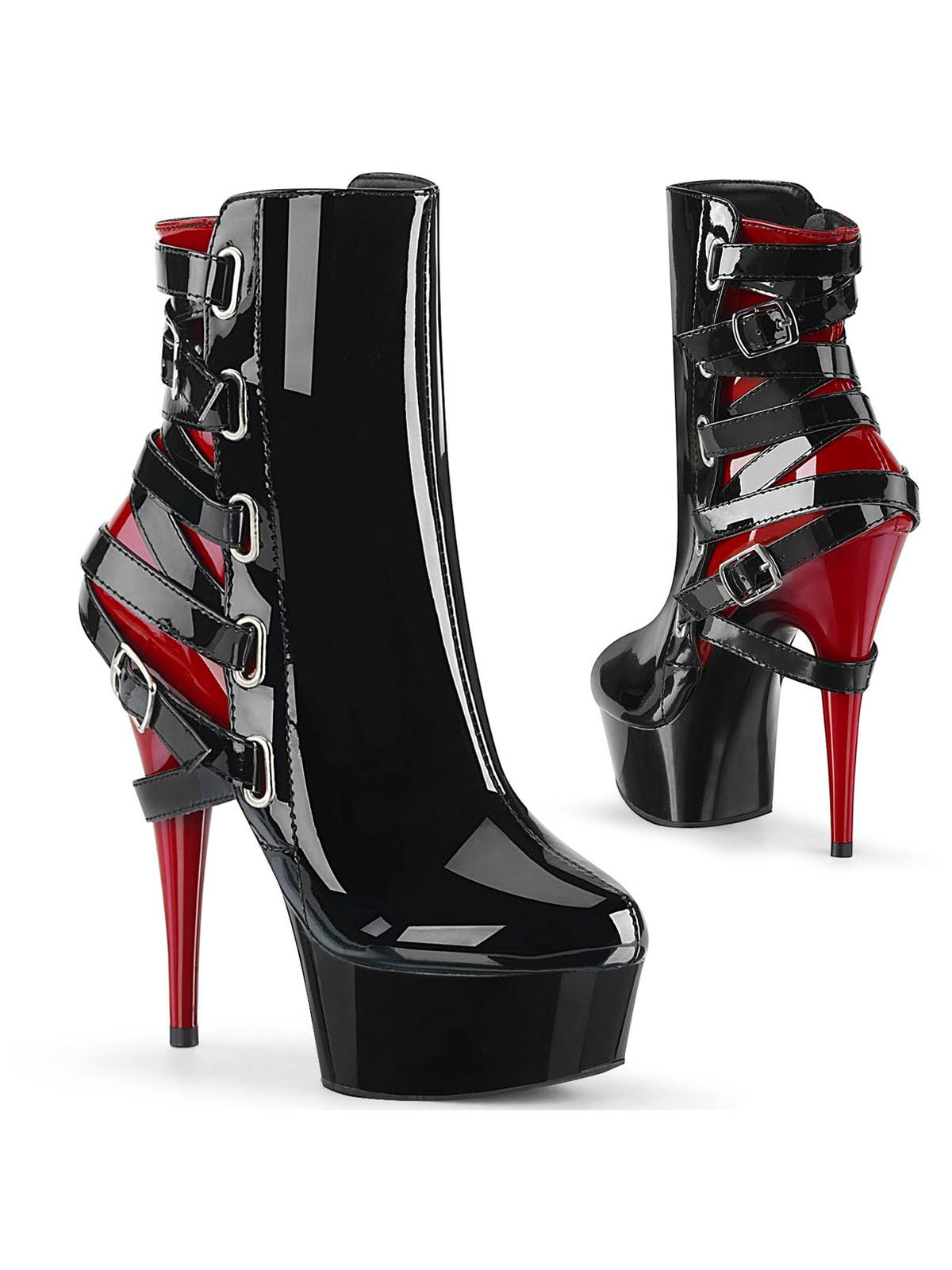 Black Red Pat L51693
