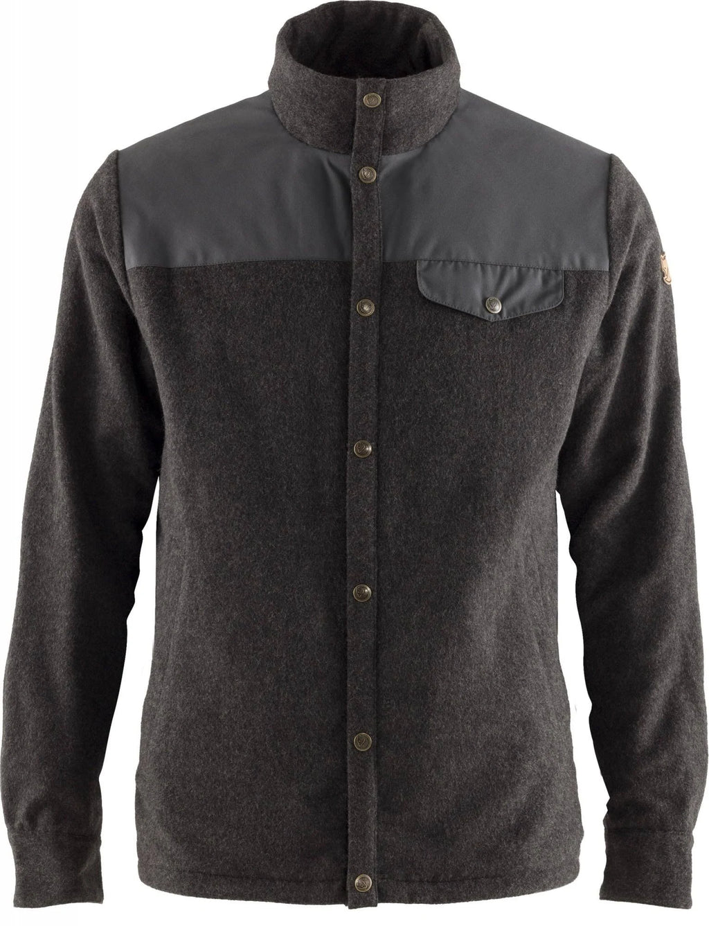 Wool Padded Jacket Stone Grey X5873