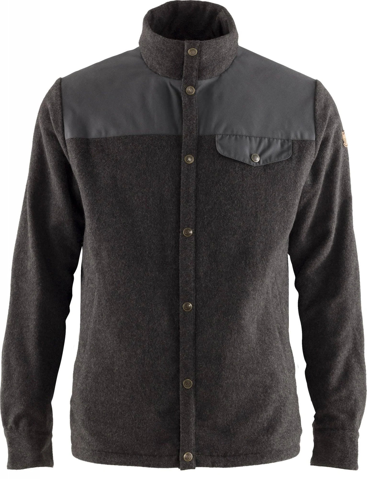 Wool Padded Jacket Stone Grey X5873