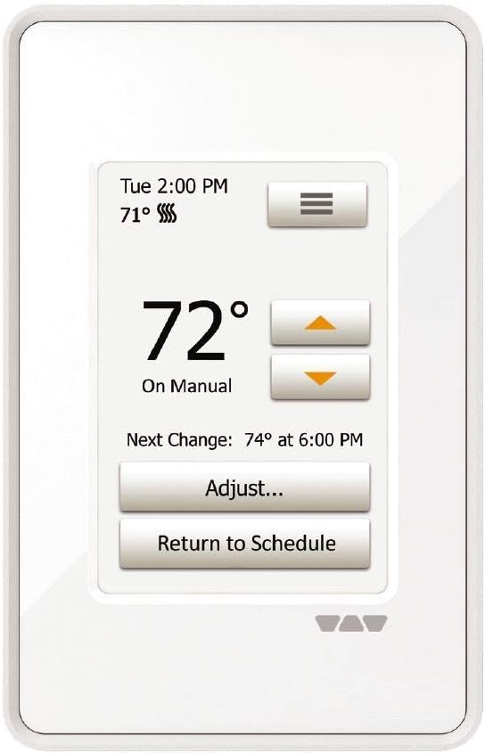 53 Square Feet Floor Heating Kit with Thermostat and Membrane Q686383