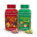 90 Fruit Capsules 90 Veggie Capsules Set I2736