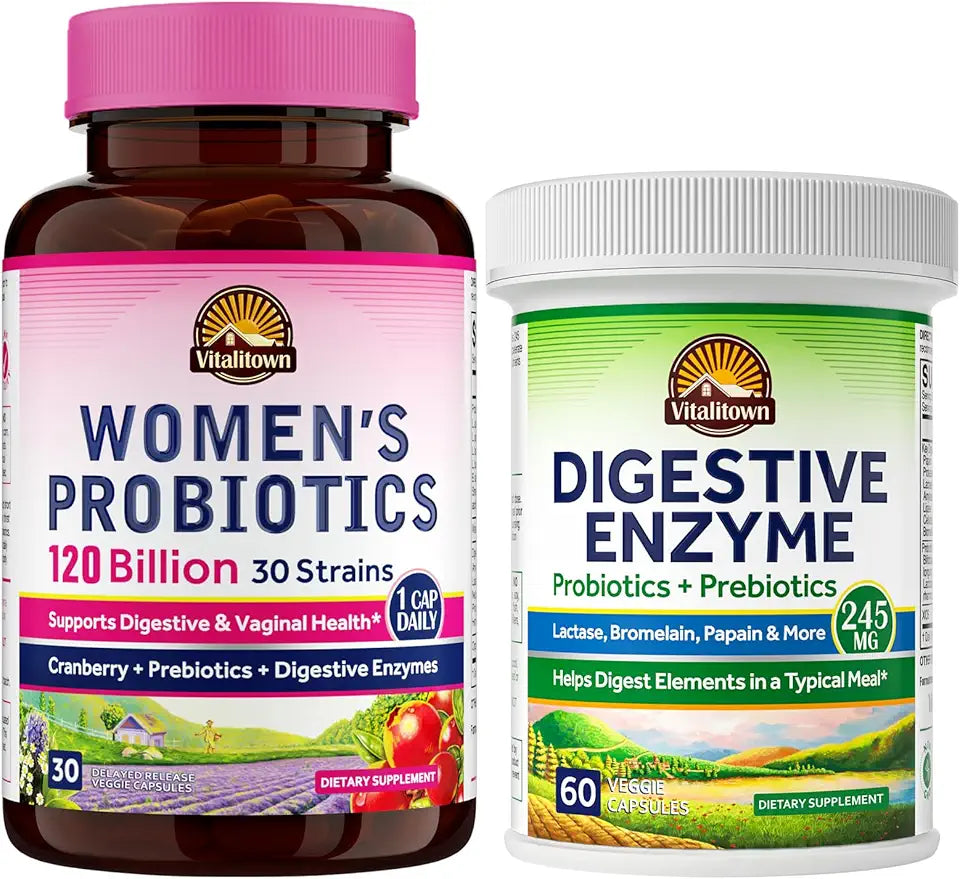 Probiotic Bundle Pack of 2 Vegan 30 Capsules & 60 Capsules Y113925
