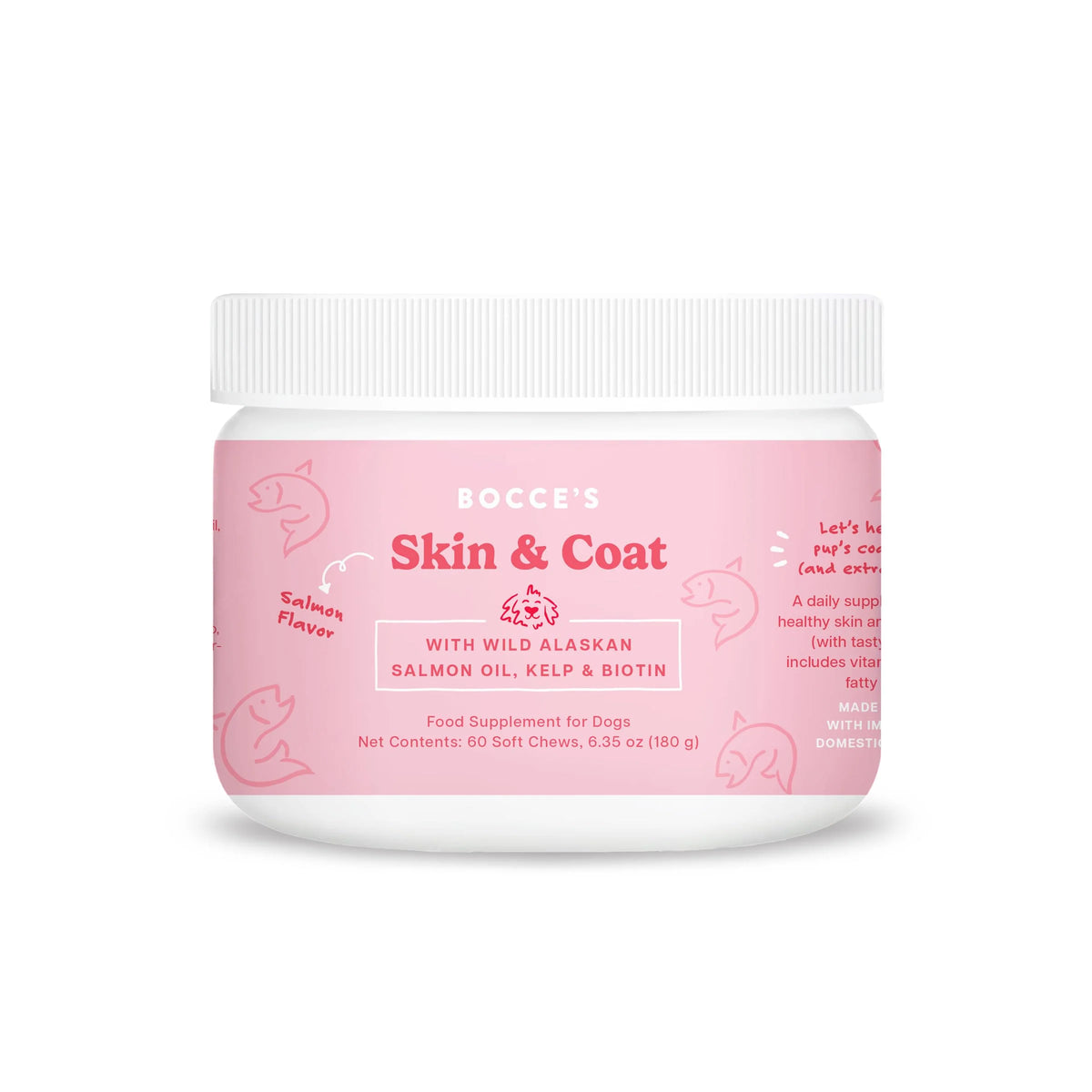 Salmon Skin & Coat Supplement for Dogs 60 ct M633869