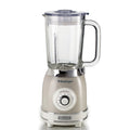 Vintage Blender With Glass Cup Beige 1000W T7389