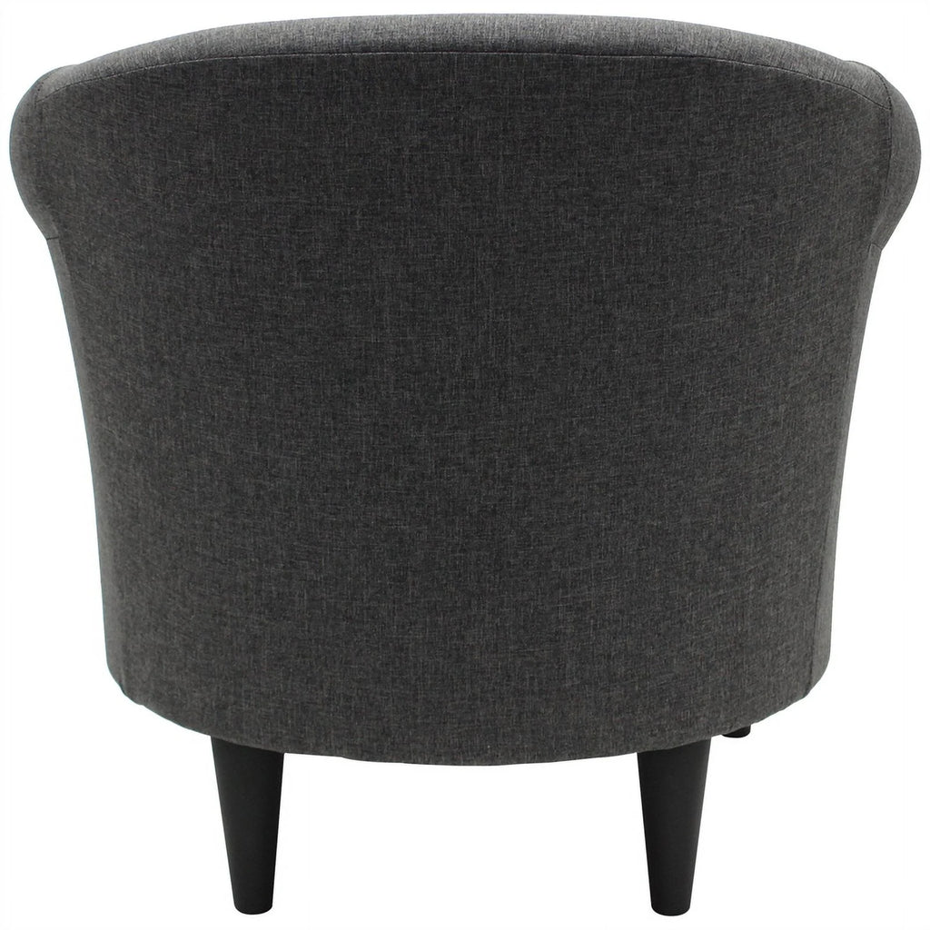 Dark Gray Fabric Club Chair T781497