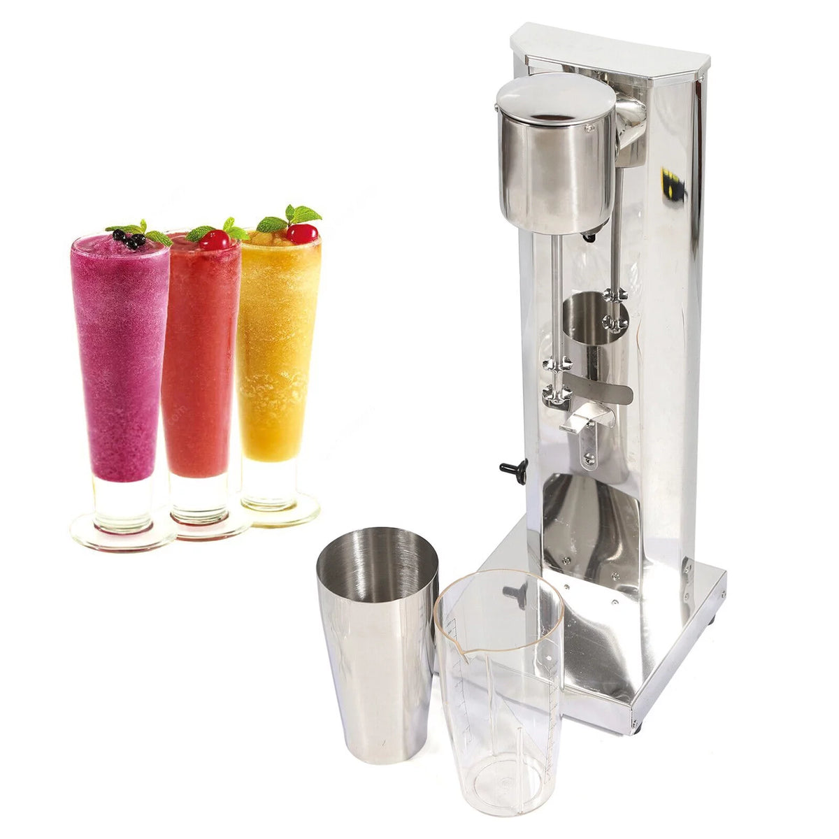 Stainless Steel 180W Electric Milkshake Maker B547