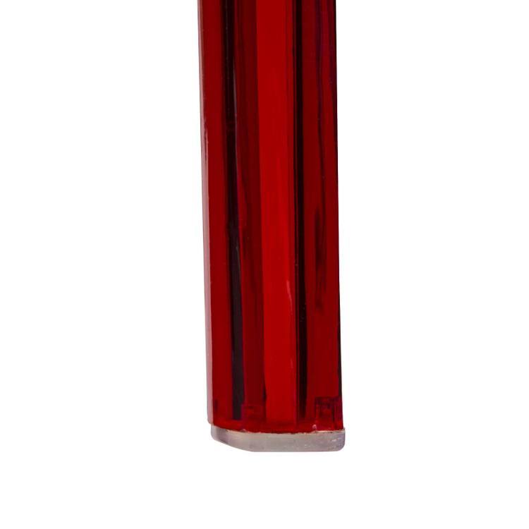 Transparent Red Dining Chair, Set of 2 I884792