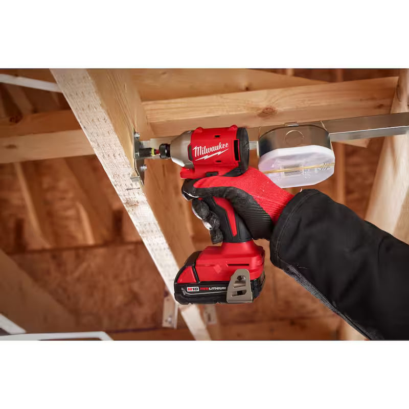 18V Lithium-Ion Brushless Cordless Compact Drill/Impact Combo Kit (2-Tool) X79816