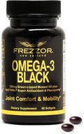 Omega 3 Black Green Lipped Mussel Oil 450mg 60 Softgels X13668