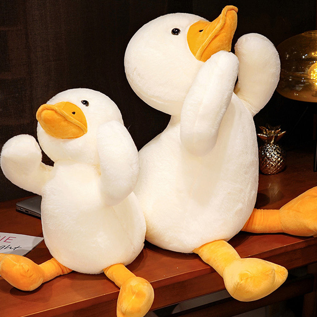 60cm Cartoon Duck Plush Doll Soft Throw Pillow Stuffed Toy N756