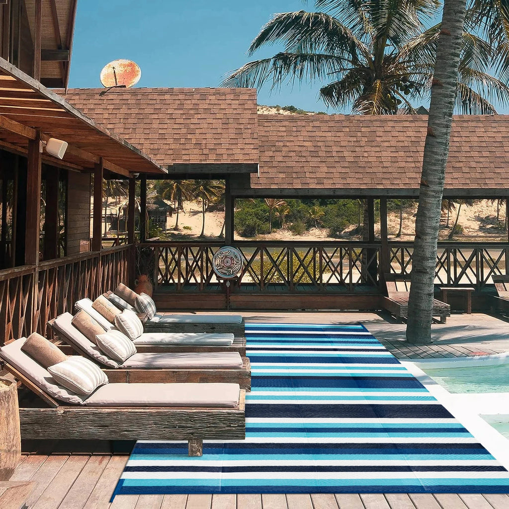 5'x8' Waterproof Outdoor Area Rugs O7987