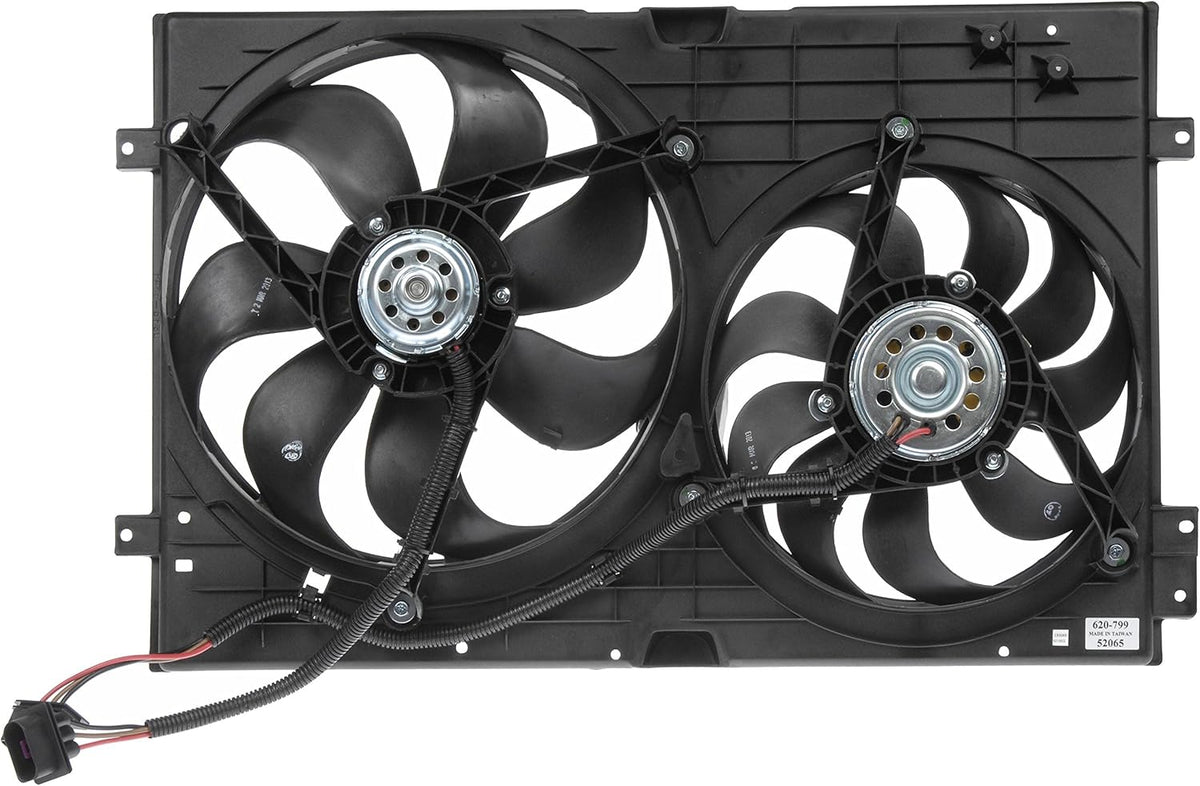 Black Engine Cooling Fan Assembly B491
