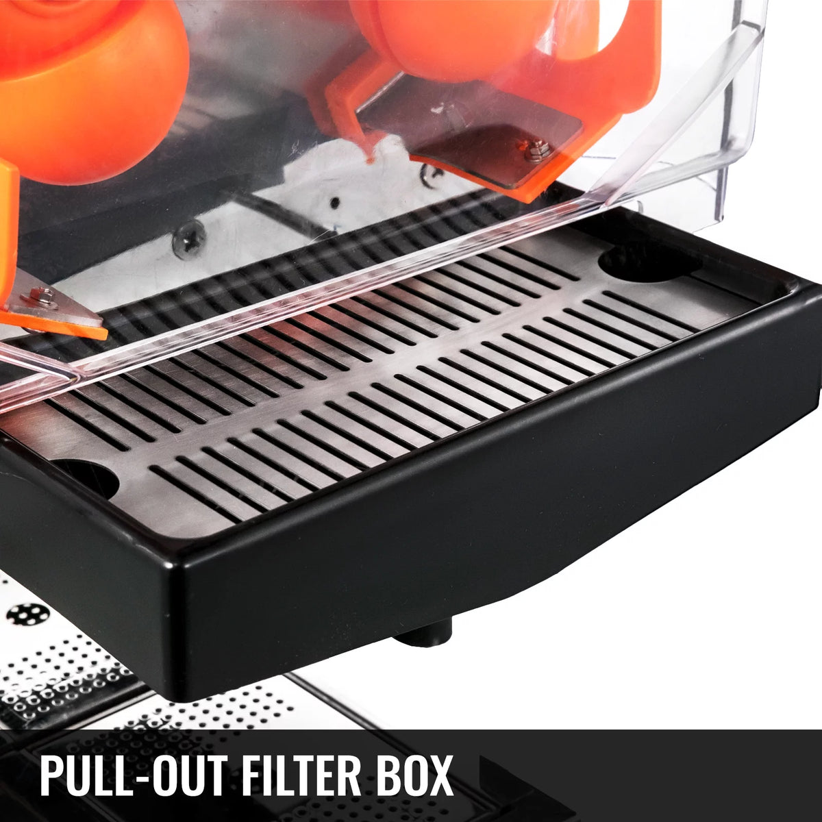110V Electric Citrus Juicer Machine with Pull-Out Filter Box J472698