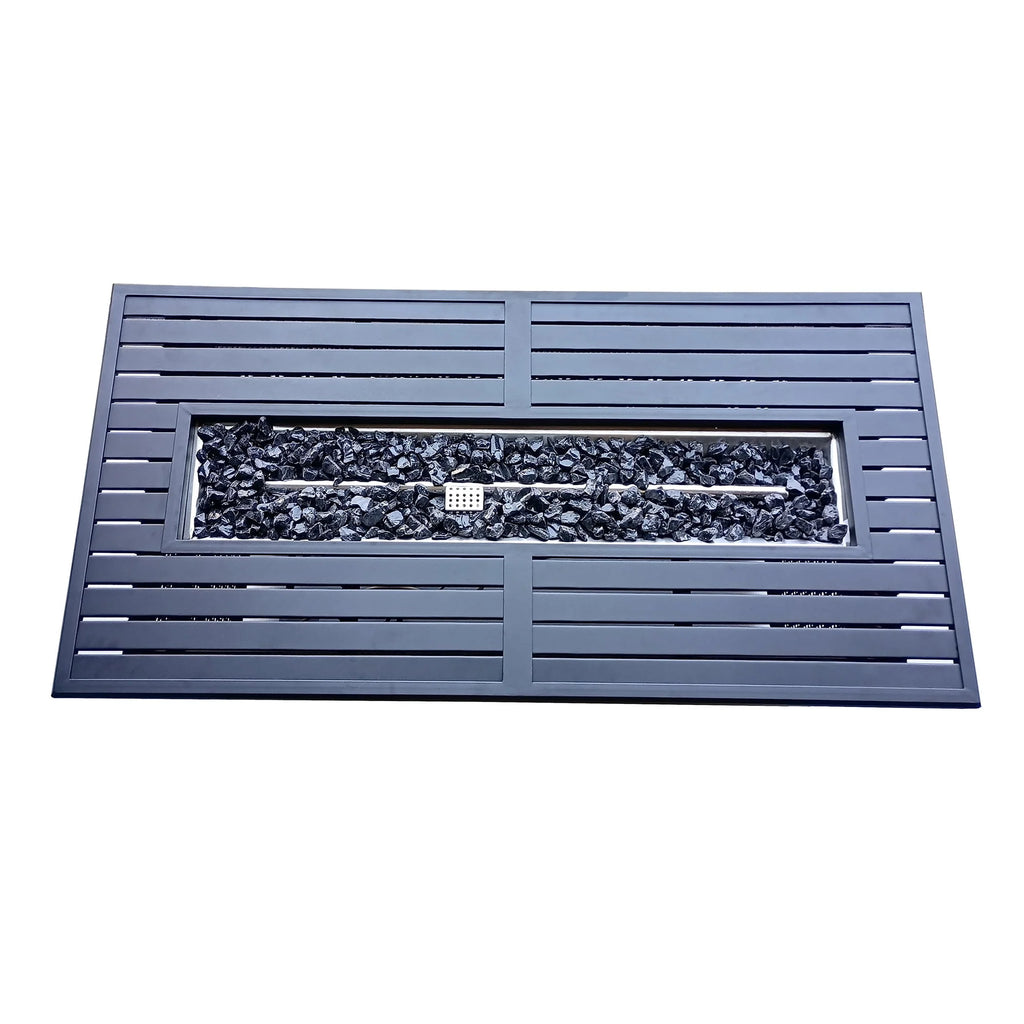50 inch Steel Gas Burning Fire Pit Table A277