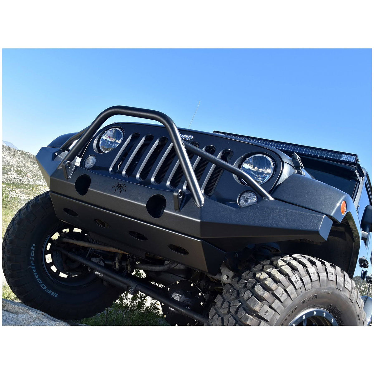 Black Front Skid B634
