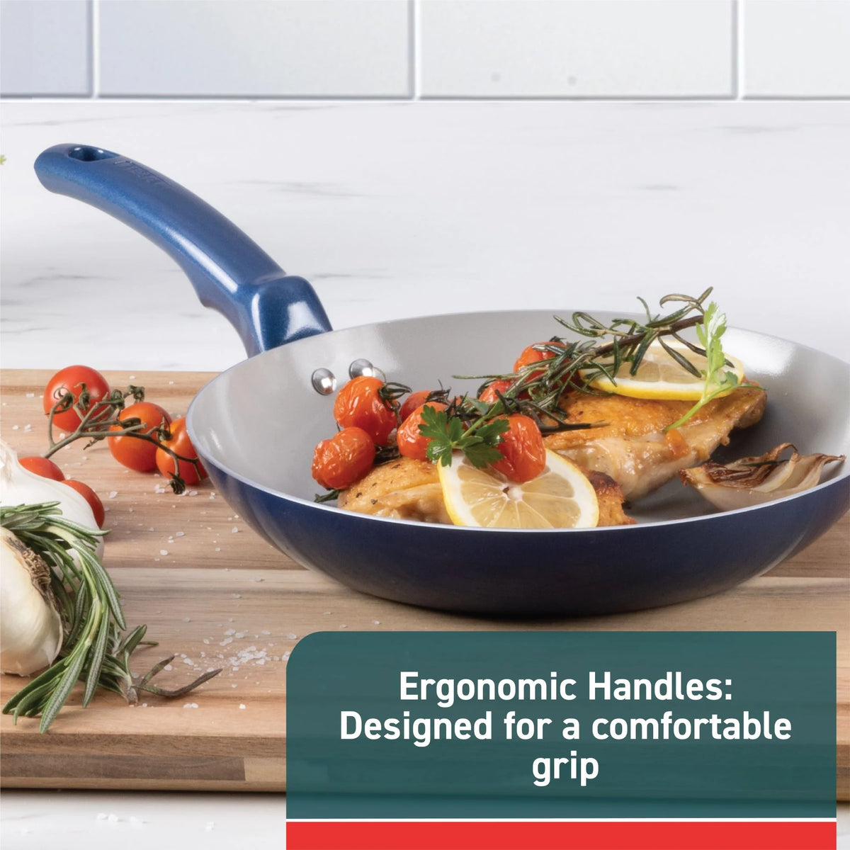 14-Piece Ceramic Non-Stick Cookware Set D229528