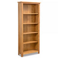 5-Tier Solid Oak Wood Bookcase I228