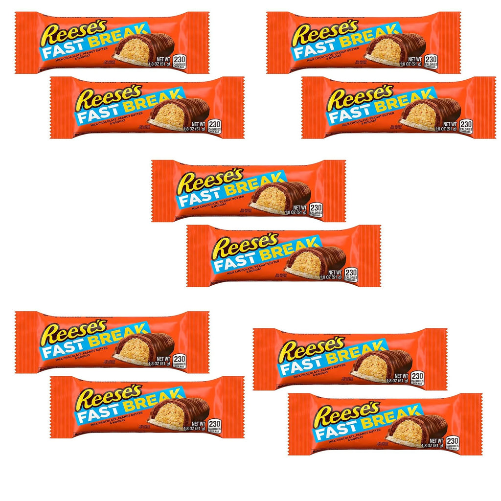 Peanut Butter Nougat Candy Bars 1.8 oz 10 Pack S2006