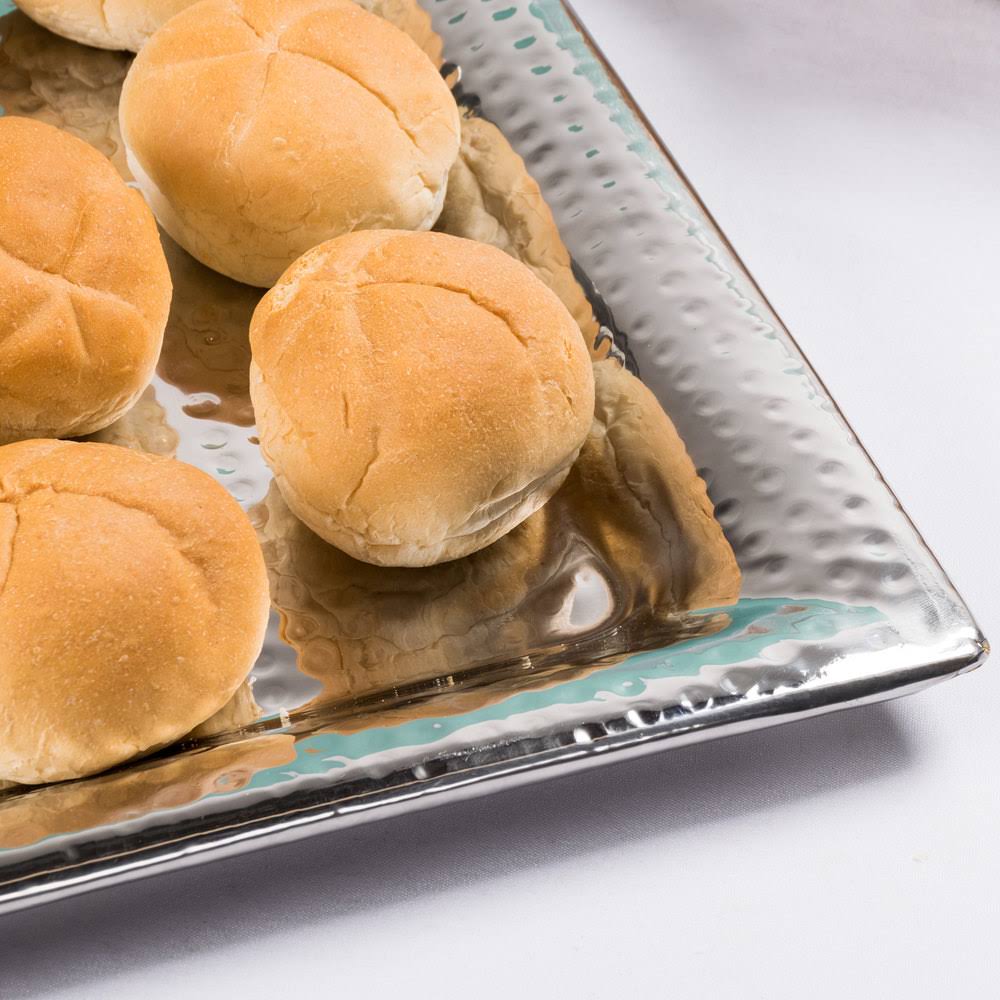 16x22 Square Hammered Tray T7314