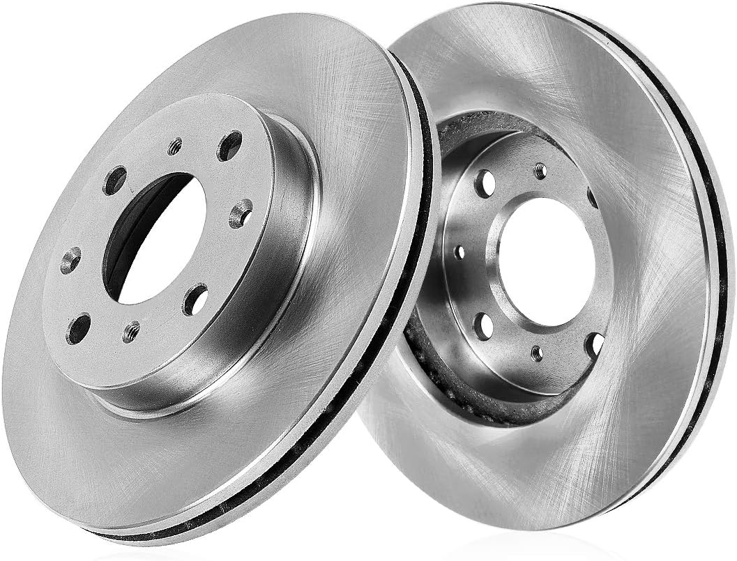 2 Brake Rotors Set Q765