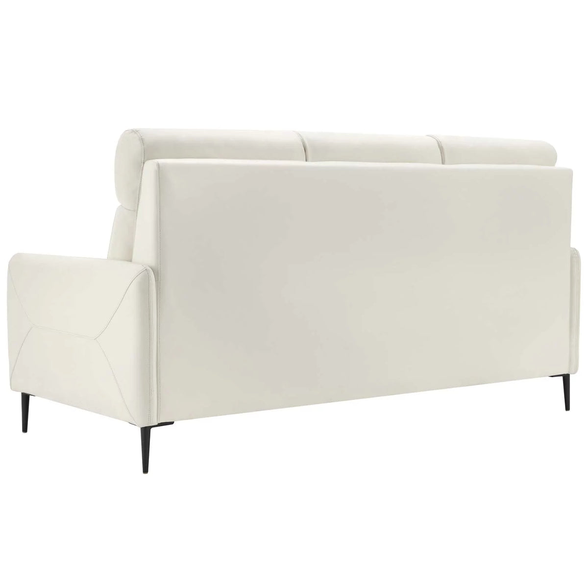 White Leather Sofa P865525