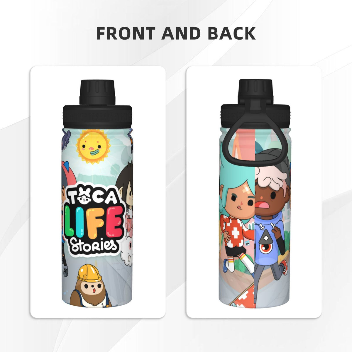 18OZ Stainless Steel Insulated Water Bottle W62467